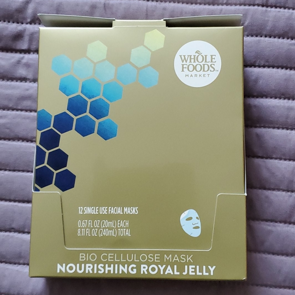 Whole foods Market Bio cellulose Facial masks.